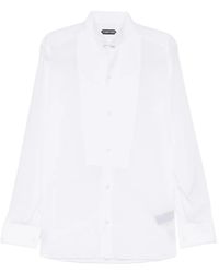 Tom Ford - Washed Muslin Fluid Fit Shirt - Lyst