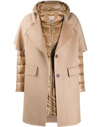 Herno Manteau à design superposé - Neutre