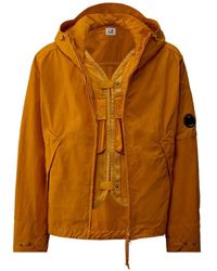 C.P. Company - Zip-Up Hooded Jacket - Lyst