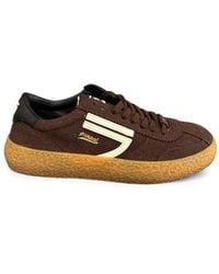 PURAAI - Logo-Print Low-Top Sneakers - Lyst