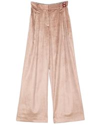 Antonio Marras - Ribbed-Knit Wide-Leg Trousers - Lyst