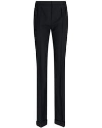Saint Laurent - Trousers Black - Lyst