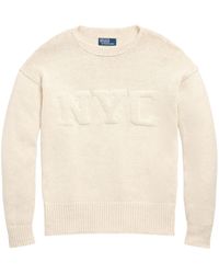 Polo Ralph Lauren - Cotton-blend Long Sleeved Pullover - Lyst
