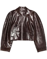 Séfr - Chaqueta Talia De Piel - Lyst