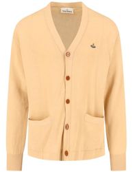 Vivienne Westwood - Alex Cotton V-Neck Cardigan - Lyst