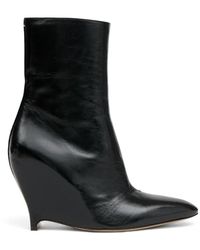 Maison Margiela - Wedge-Heel Ankle Boots - Lyst