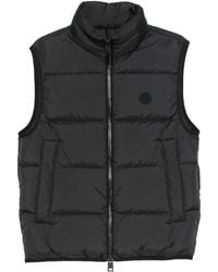 Moncler - Gabas Quilted Zip-Front Vest - Lyst