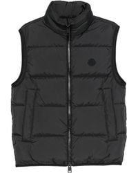 Moncler - Gabas Quilted Zip-Front Vest - Lyst