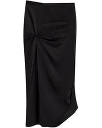 Victoria Beckham - Draped Skirt - Lyst
