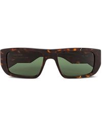 FACE HIDE - Rectangle Sunglasses - Lyst