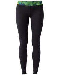 Reebok - Patterned Waistband Leggings - Lyst