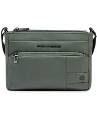 Piquadro - Water-Resistant Rfid-Shielded Messenger Bag - Lyst