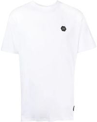 Philipp Plein - Graphic-Print Cotton T-Shirt - Lyst