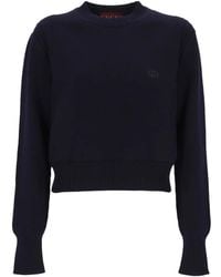 Gucci - Cotton Sweatshirt With Embroidery - Lyst
