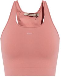 PANGAIA - Reggiseno Sportivo Con Scollo Olimpionico - Lyst