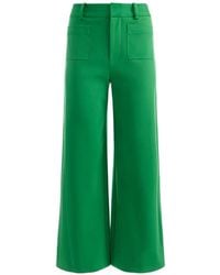 Alice + Olivia - Zoe Patch-Pocket Trousers - Lyst