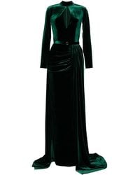 Saiid Kobeisy - Velvet Long Dress - Lyst