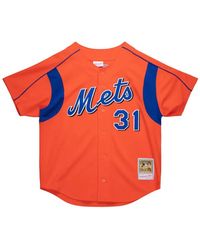 Mitchell & Ness - Buttoned Short-Sleeved Jersey - Lyst