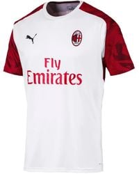 PUMA - Ac Milan Short-Sleeve T-Shirt - Lyst