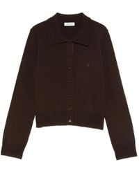 Sandro - ポロカラー カーディガン - Lyst
