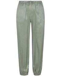 Hevron - Halina Drawstring-Waist Elasticated-Cuff Track Trousers - Lyst