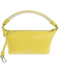 Loewe - Woven-Handle Clutch Bag - Lyst
