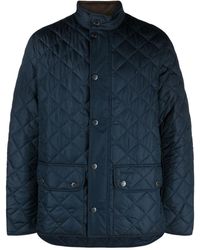 Barbour - Button-up Quilted Jacket - Lyst