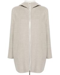 Eleventy - Hooded Wool Jacket - Lyst