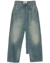 DARKPARK - Belted Wide-Leg Jeans - Lyst
