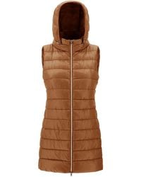 Herno - Serena Hooded Quilted Gilet - Lyst