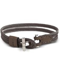 Tom Ford - T-Bar Braided Bracelet - Lyst