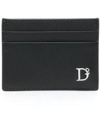 DSquared² - Logo-Plaque Leather Wallet - Lyst