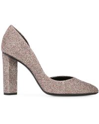oasis glitter block heel