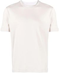 Eleventy - Crew-Neck Cotton T-Shirt - Lyst