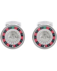 Tateossian Manschettenknöpfe mit Roulette-Motiv - Mehrfarbig