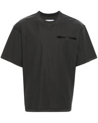 Sacai - Chest-pocket Cotton T-shirt - Lyst
