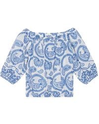 Maliparmi - Camicia Con Spalle Scoperte - Lyst