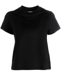 Courreges - Crew-neck Jersey T-shirt - Lyst
