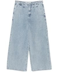 Homage - Jean Ample À Design Plissé - Lyst