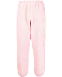 Alexander Wang - Jogginghose Mit Logo-Stickerei - Lyst