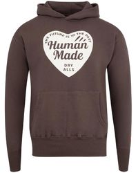 Human Made - Tsuriami Heart-Logo Hoodie - Lyst
