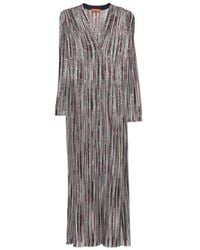 Missoni - Striped Long Cardigan - Lyst