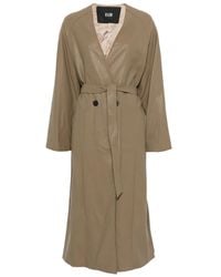 ELEH - Belted Coat - Lyst
