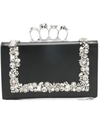 McQueen - Knuckle Clutch Bag - Lyst