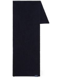 Woolrich - Ribgebreide Muts En Sjaal Set - Lyst