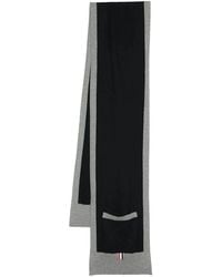 Thom Browne - Pañuelo Con Motivo 4-Bar - Lyst