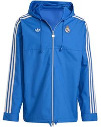 adidas - Real Madrid フーデッドジャケット - Lyst