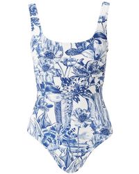 Melissa Odabash - Nevada Floral-Print Swimsuit - Lyst