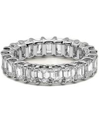 Jewels Aficionado - 18Kt Witgouden Eternity Ring Met Diamant - Lyst