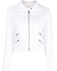 Isabel Marant - Leys Band-Collar Denim Jacket - Lyst